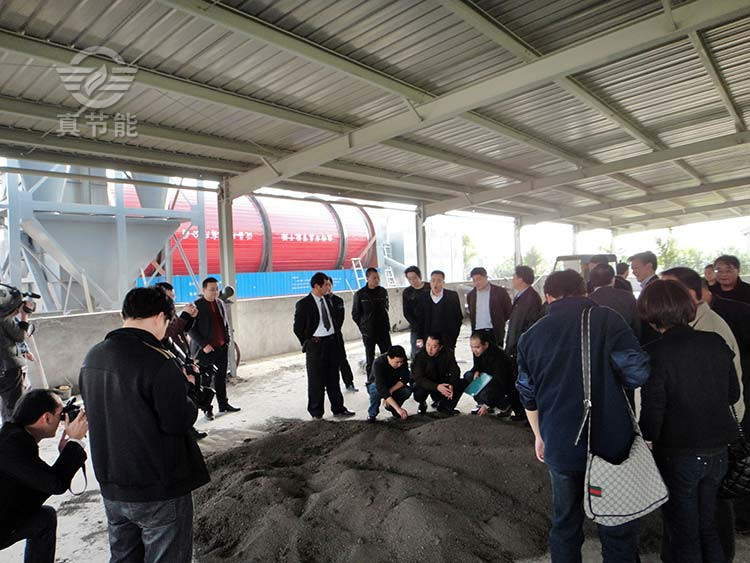 真節(jié)能客戶上門實(shí)地考察，試驗(yàn)物料