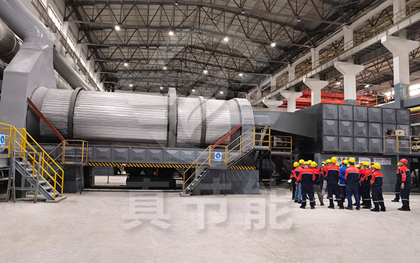 低溫污泥烘干設(shè)備運行現(xiàn)場